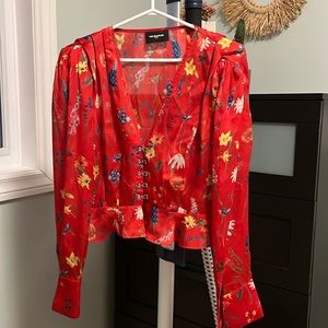 Beautiful Kooples spring blouse sz 2